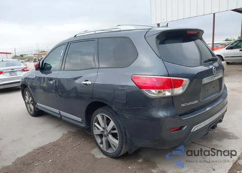 2013 Nissan Pathfinder Platinum из США, поврежденный, VIN 5N1AR2MN5DC666279